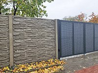 Welche Farbe für einen Betonzaun?