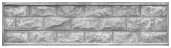 Betonový plot var. 10